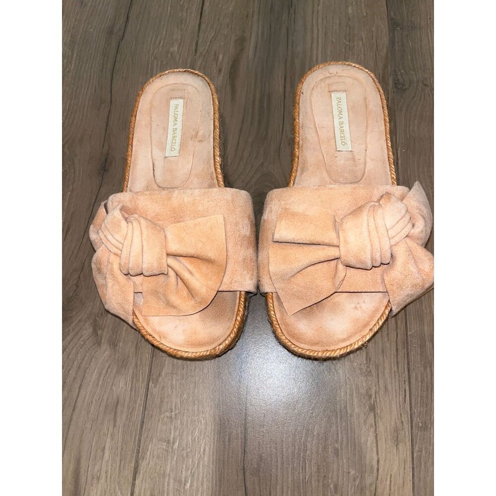 Paloma Barcelo Isabelle Wedge Platform Sandals Du… - image 5